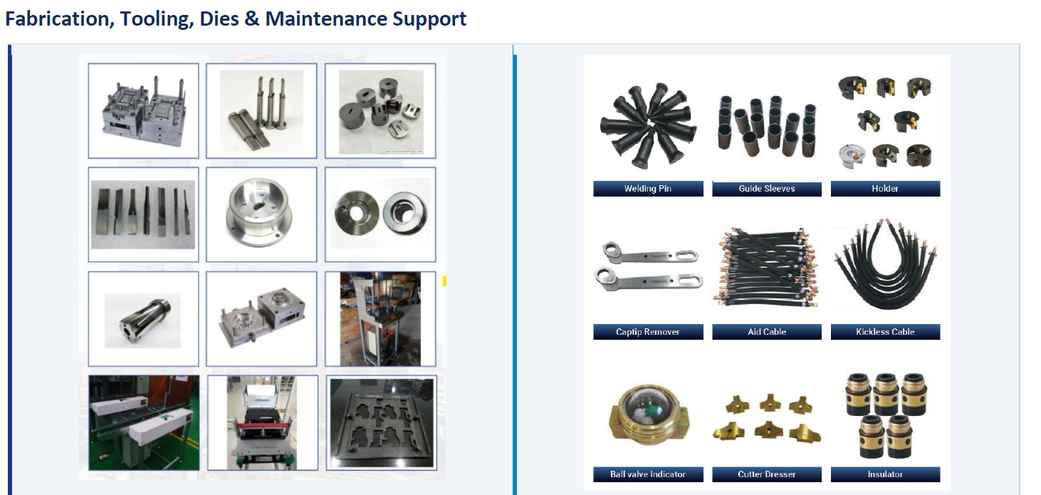 Fabrication Tooling Dies AVPI